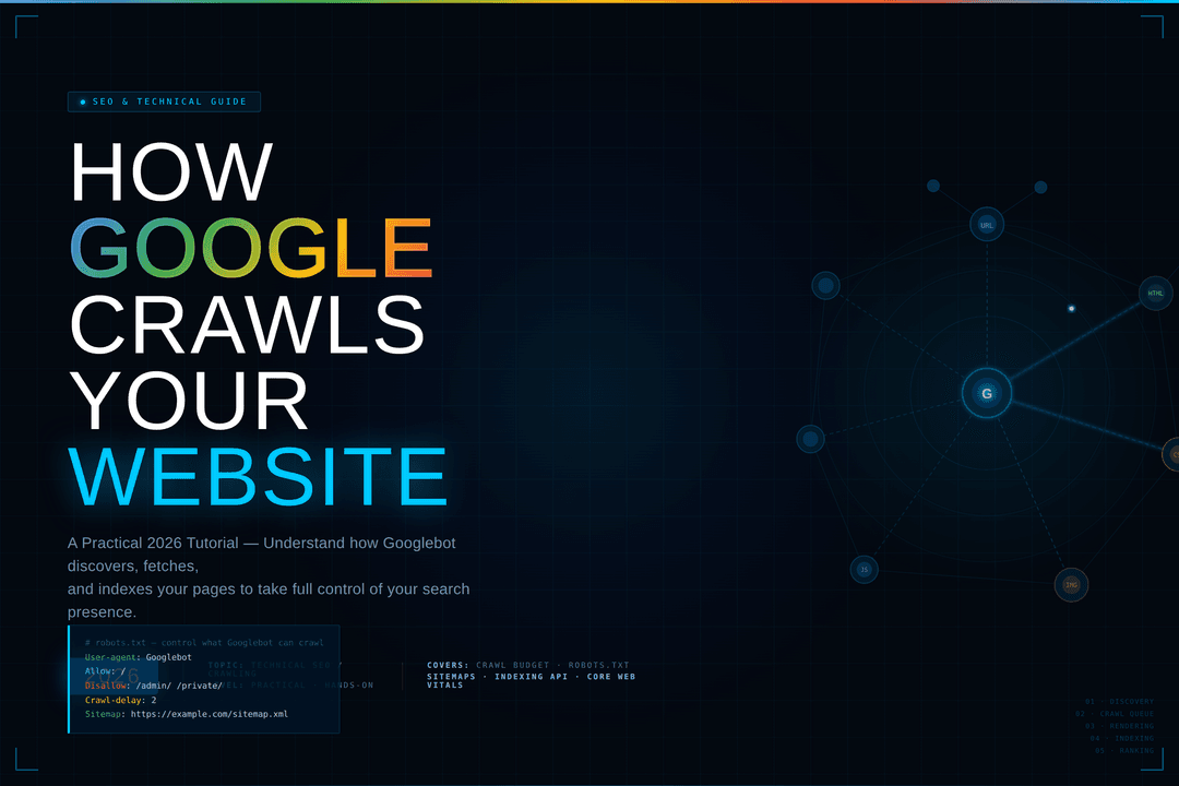 How Google Crawls Your Website: A Hands-On Tutorial