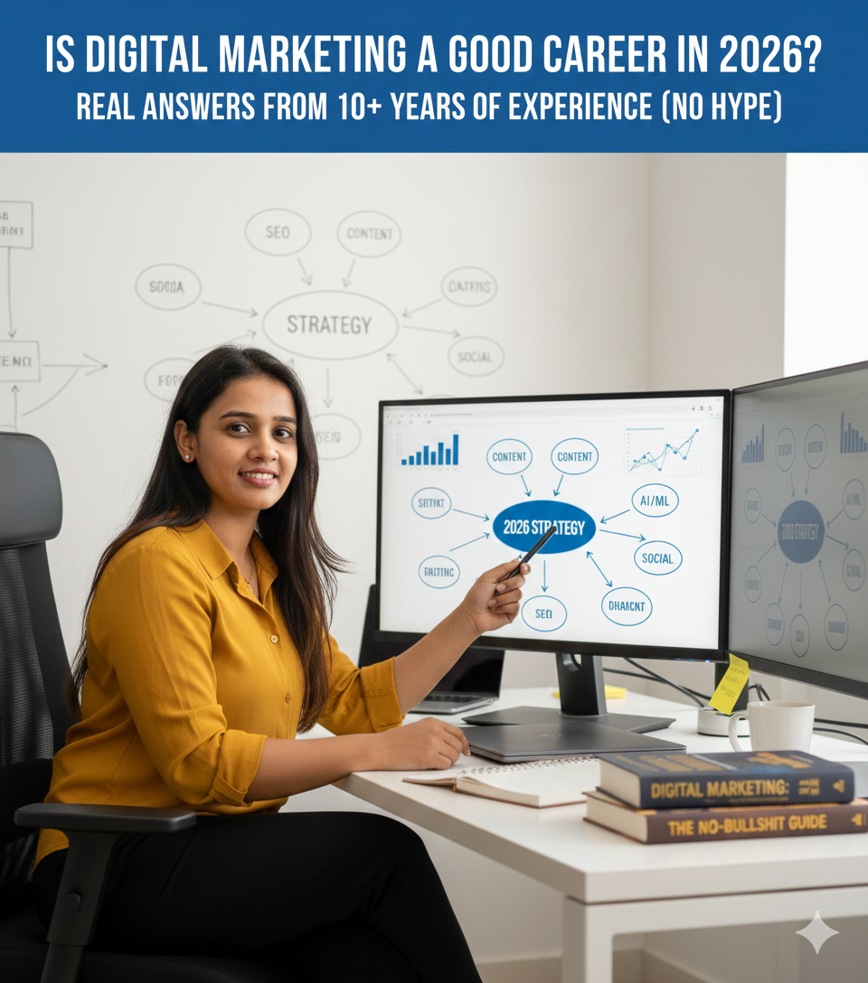 Is Digital Marketing a Good Career in 2026? Real Answers, No Hype.