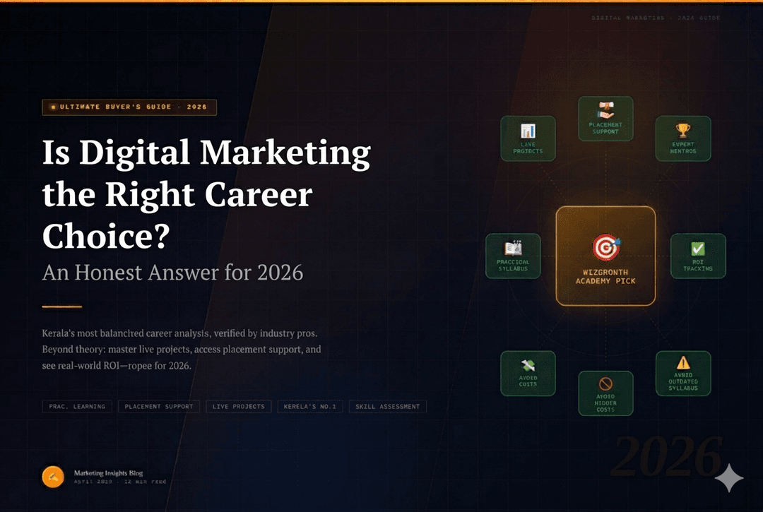 Is Digital Marketing the Right Career Choice? An Honest Answer for 2026.