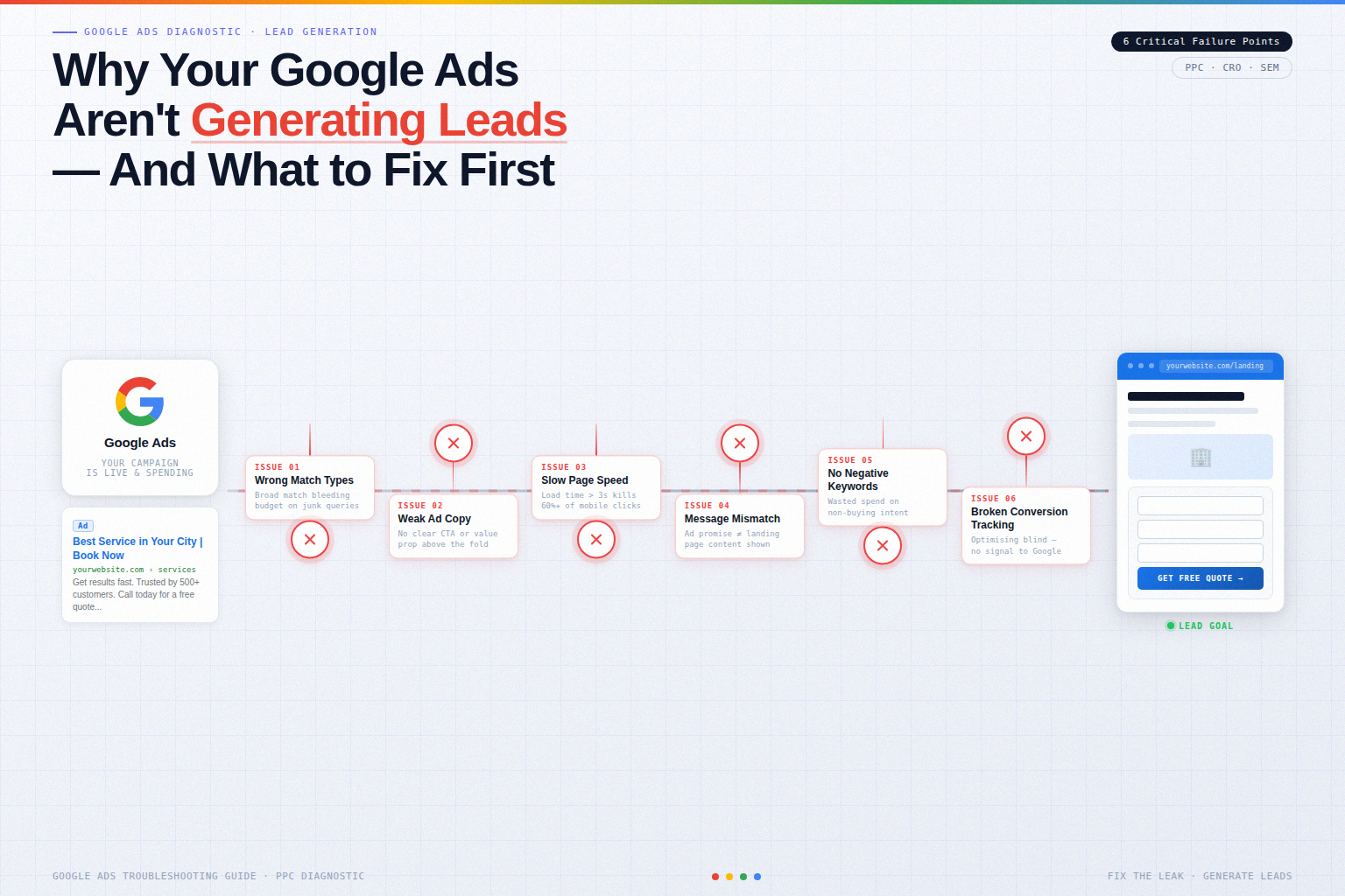 You're Spending Money on Google Ads. Where Are the Leads?