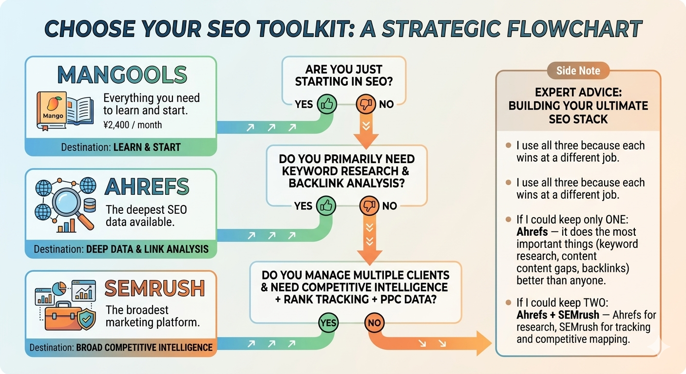 infographics of an SEO toolkit